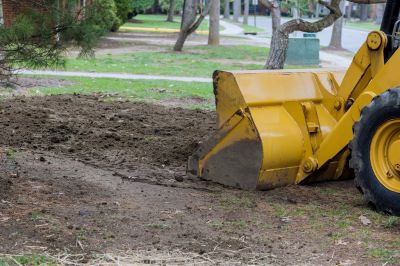 Muddy Yard Drainage Installation