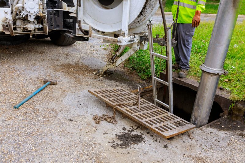 Equipment Used in Drainage Setup