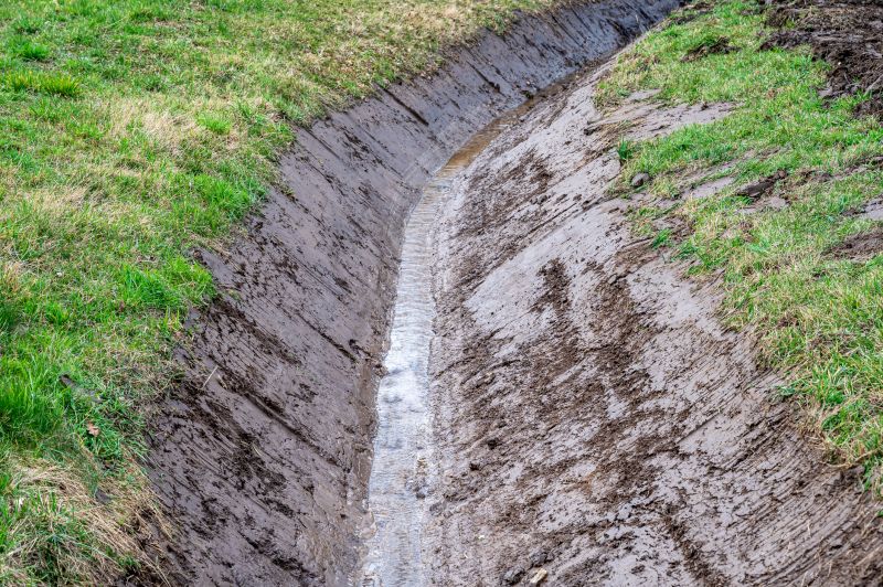 Products For Muddy Yard Drainage Installations in use